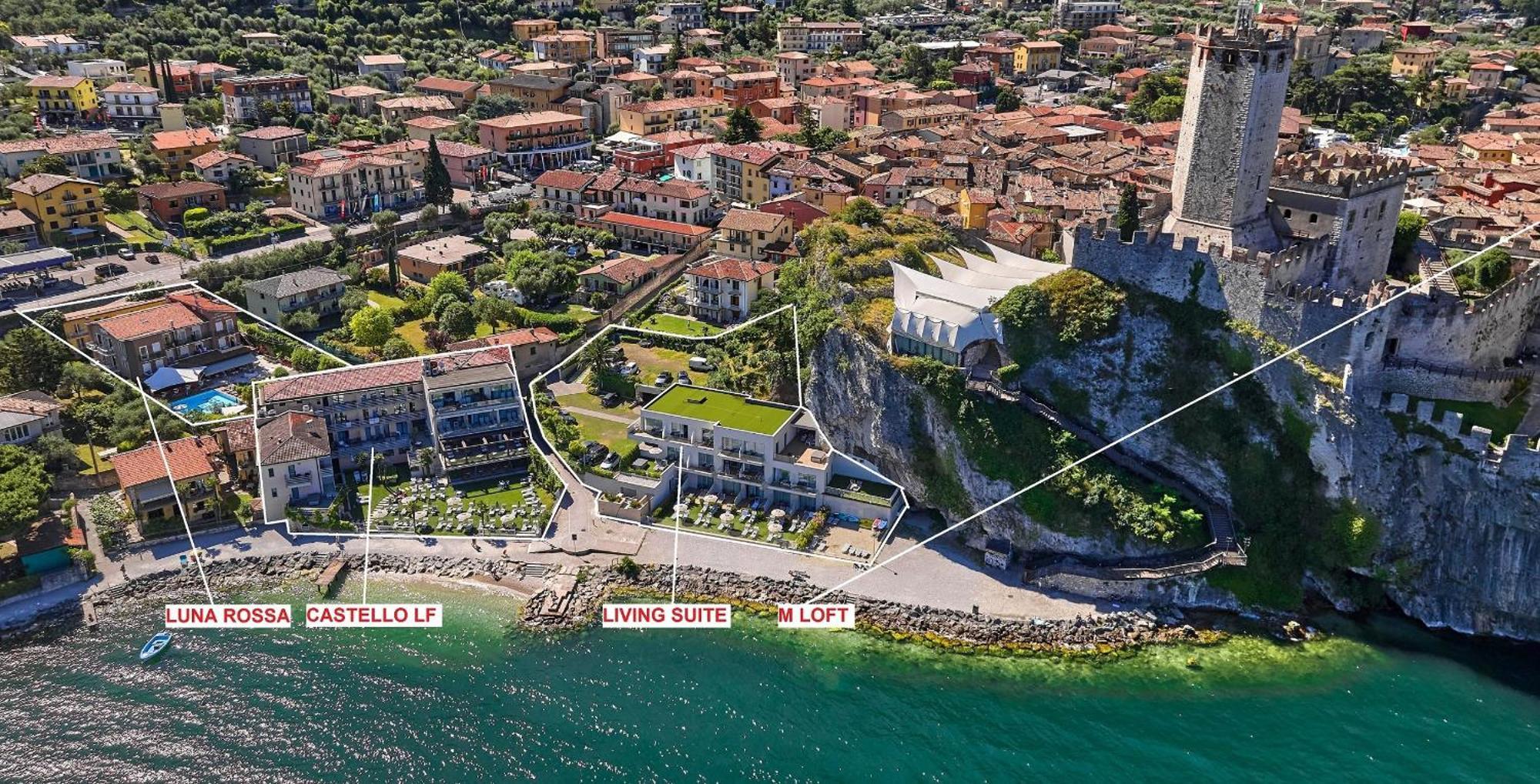 Hotel Luna Rossa (Adults Only) มัลเชซิเน ภายนอก รูปภาพ